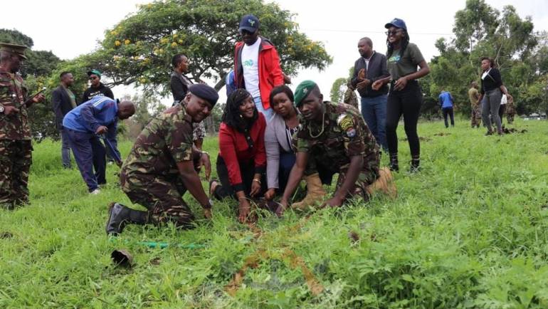 EMBAKASI GARRISON GOES GREEN
