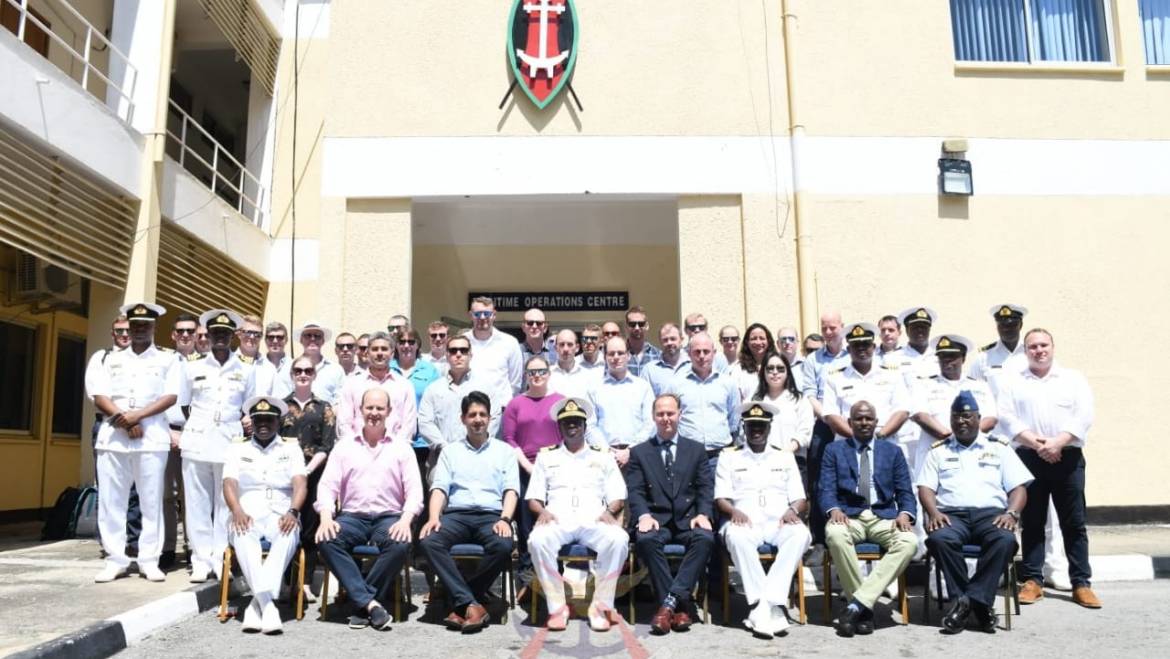 DELEGATION FROM THE UNITED KINGDOM DEFENCE ACADEMY VISITS THE KENYA NAVY