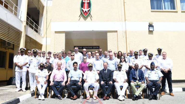 DELEGATION FROM THE UNITED KINGDOM DEFENCE ACADEMY VISITS THE KENYA NAVY