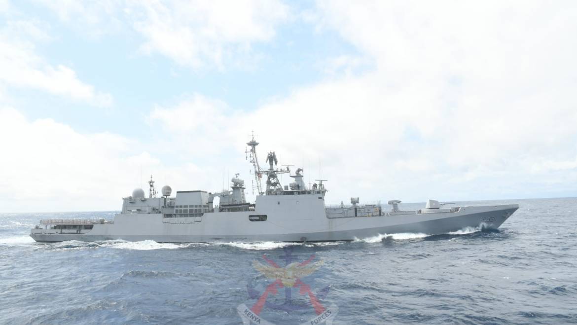 KENYA NAVY AND INDIAN NAVY CONDUCT PASSAGE EXERCISE