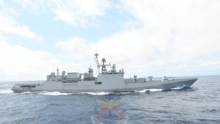 KENYA NAVY AND INDIAN NAVY CONDUCT PASSAGE EXERCISE