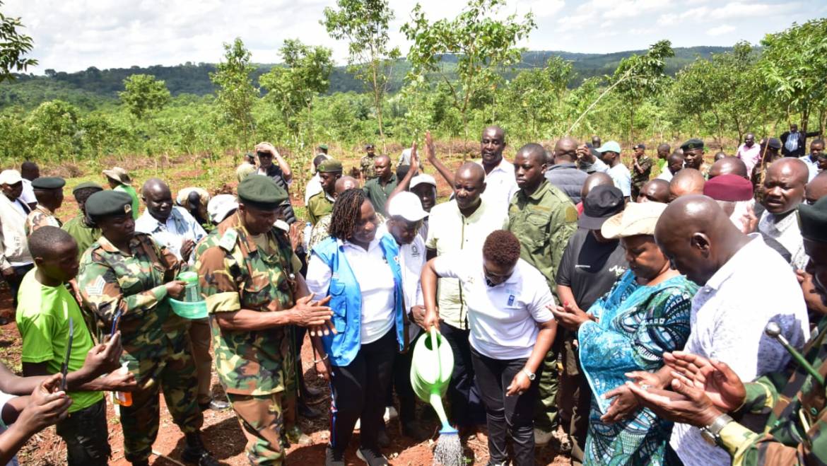 KENYA ARMY TROOPS HEIGHTEN ENVIRONMENT CONSERVATION EFFORTS