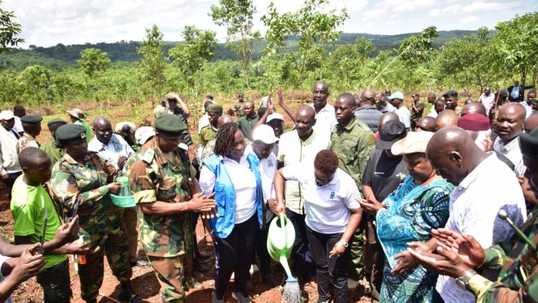 KENYA ARMY TROOPS HEIGHTEN ENVIRONMENT CONSERVATION EFFORTS
