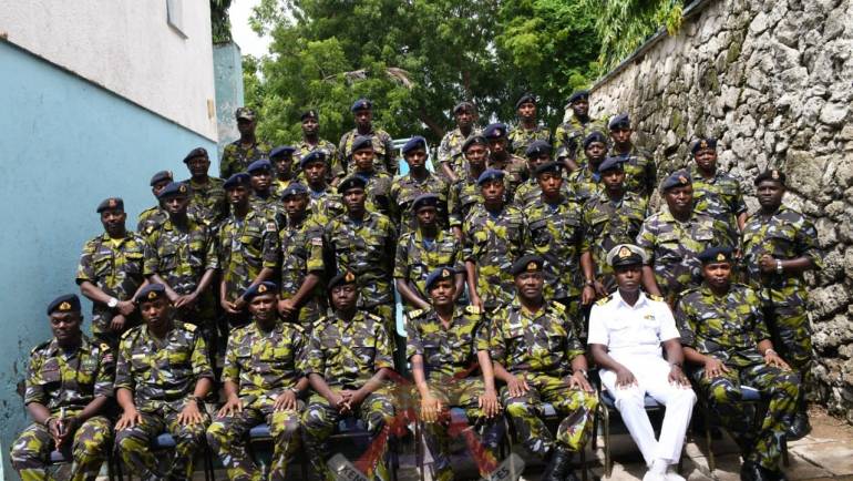 KENYA NAVY DIVERS GRADUATE