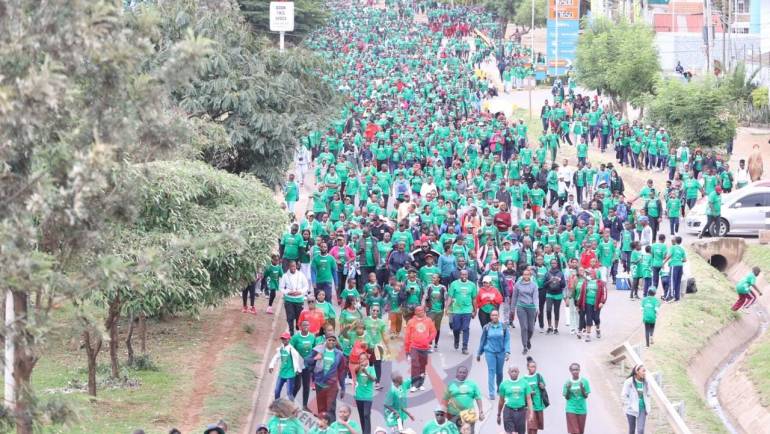 KDF SHOWS UP FOR 2023 MATTER HEART RUN