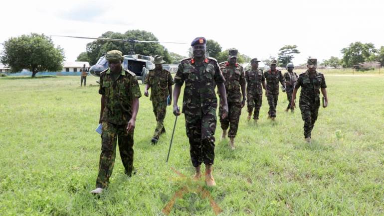 8th BRIGADE COMMANDER BOOST MORALE OF OAB TROOPS