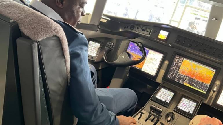 COMMANDER KENYA AIR FORCE  PARTICIPATES IN THE 54TH INTERNATIONAL PARIS AIR SHOW