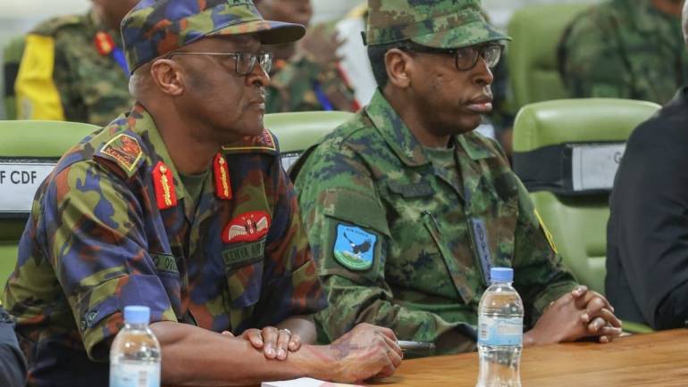 CHIEF OF DEFENCE FORCES ATTENDS 13TH EAST AFRICAN COMMUNITY ARMED FORCES COMMAND POST EXERCISE USHIRIKIANO IMARA 2023