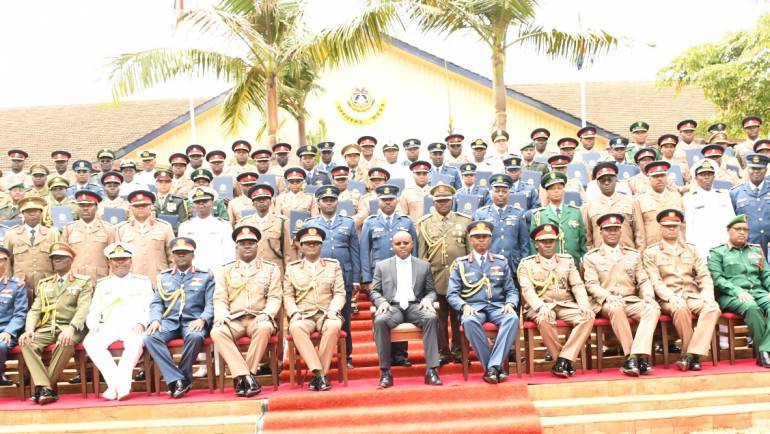 PS MINISTRY OF DEFENCE PRESIDES OVER THE 38th JCSC GRADUATION CEREMONY