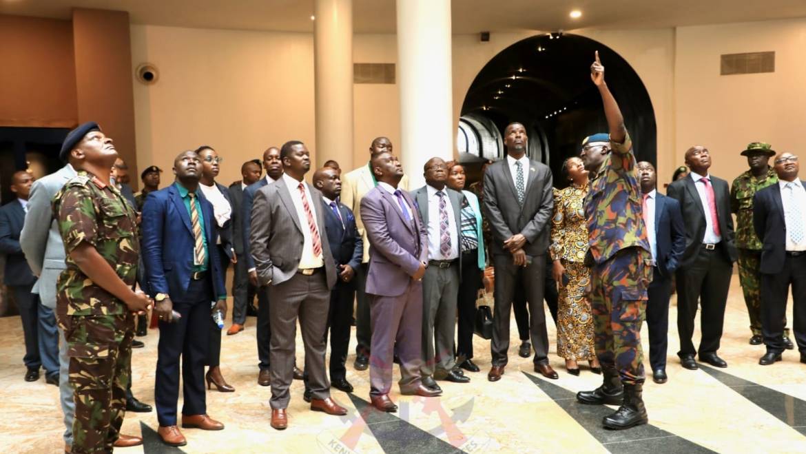 VCDF HOSTS THE PARLIAMENTARY COMMITTEE ON SPORTS AND CULTURE AT  UHURU GARDENS NATIONAL MONUMENT AND MUSEUM