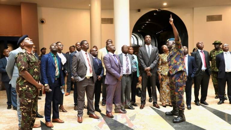 VCDF HOSTS THE PARLIAMENTARY COMMITTEE ON SPORTS AND CULTURE AT  UHURU GARDENS NATIONAL MONUMENT AND MUSEUM