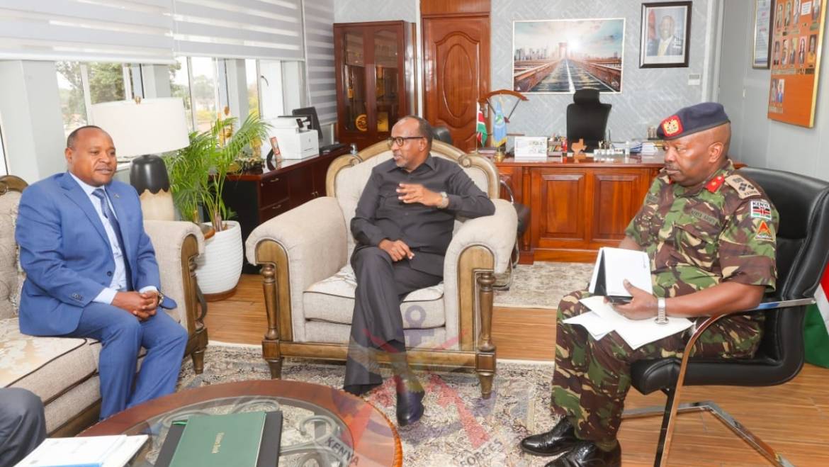 CS DUALE HOSTS EAC SECRETARY GENERAL