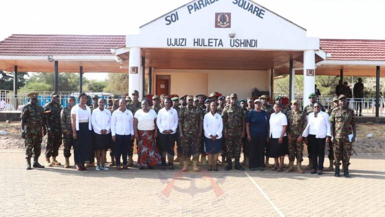 TROOPS DESTINED FOR PEACEKEEPING DUTIES IN DRC UNDERGO MENTORSHIP