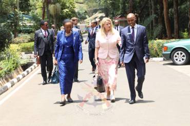 UK DEPUTY NATIONAL SECURITY ADVISOR PAYS A COURTESY CALL TO NATIONAL DEFENCE COLLEGE.