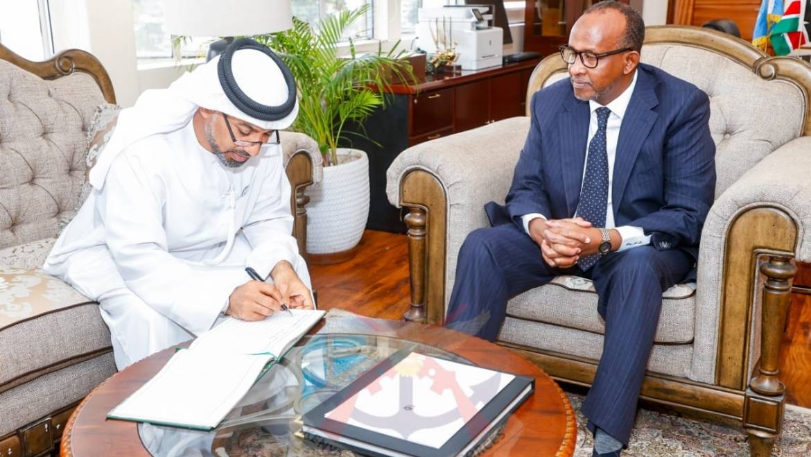 CS DUALE HOSTS UAE AMBASSADOR