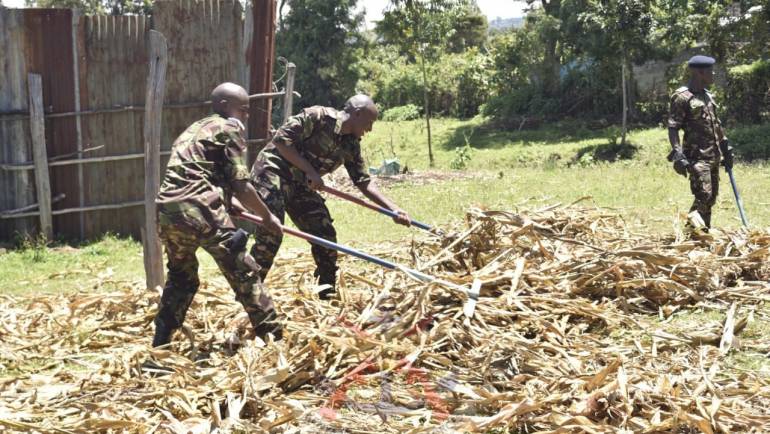 KMA CADETS CONDUCT COMMUNITY SERVICE  AT UPENDO CHILDREN’S HOME