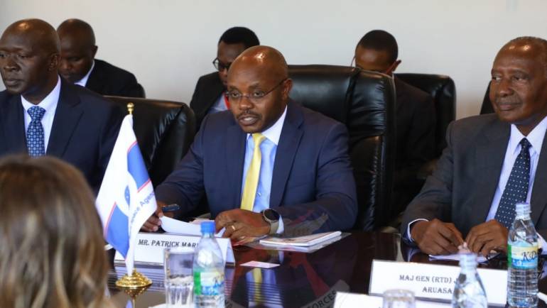 PS MARIRU HOSTS ITALIAN SPACE AGENCY PRESIDENT FOR BILATERAL DELIBERATIONS