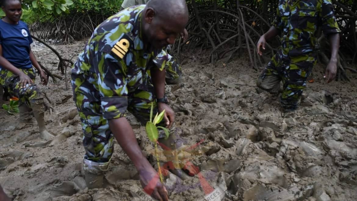 KENYA NAVY OBSERVES NATIONAL TREE PLANTING DAY