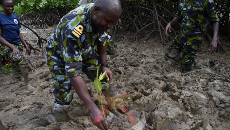 KENYA NAVY OBSERVES NATIONAL TREE PLANTING DAY