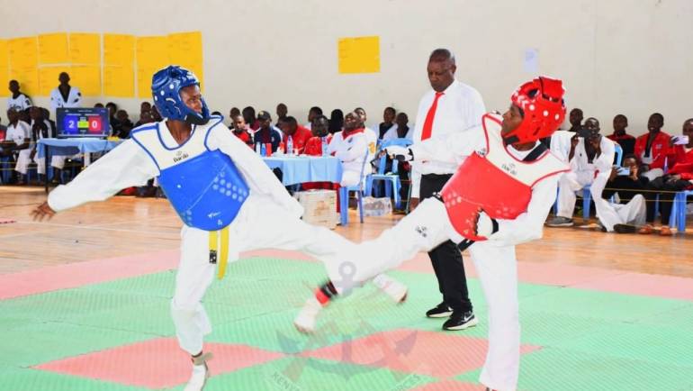 KDF EMERGES VICTORIOUS IN INTER DISCPLINE FORCES TAEKWONDO LEAGUE