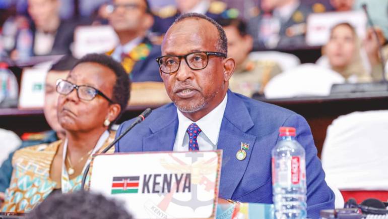 CS DUALE REAFFIRMS KENYA’S COMMITMENT TO PURSUE REGIONAL AND INTERNATIONAL PEACE