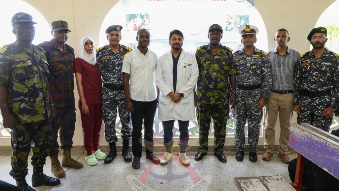 INDIAN NAVY, KENYA NAVY TEAM UP FOR EYE HEALTH CAMP IN LAMU