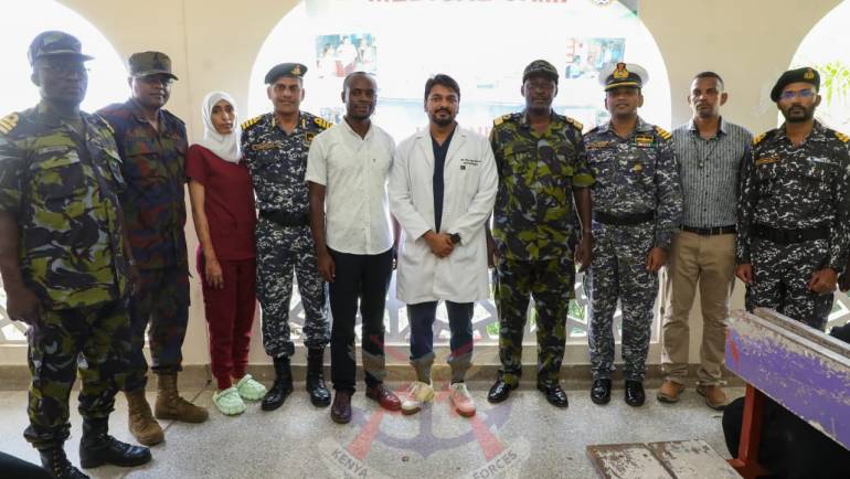 INDIAN NAVY, KENYA NAVY TEAM UP FOR EYE HEALTH CAMP IN LAMU