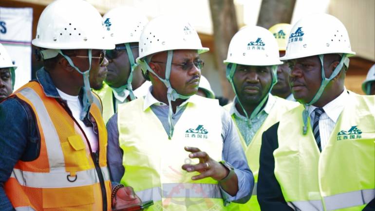 PS MARIRU BREAKS GROUND FOR REFURBISHMENT OF KASARANI SPORTS COMPLEX