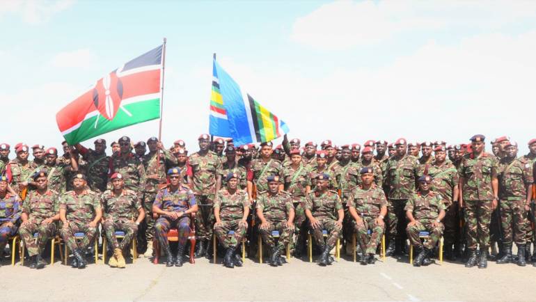 CDF RECEIVES KDF TROOPS AFTER SUCCESSFUL MISSION IN CONGO