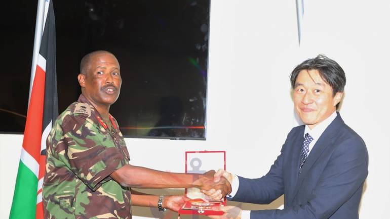 KENYA AND JAPAN  DEFENCE RELATIONS