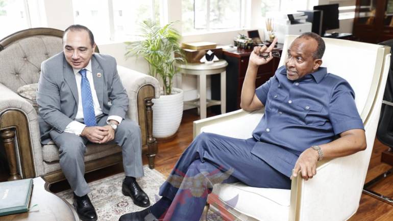 CS DUALE HOSTS EGYPTIAN DEFENCE ATTACHÈ
