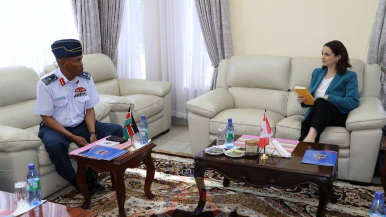 CANADIAN AMBASSADOR DELIVERS A LECTURE OF OPPORTUNITY AT NDC