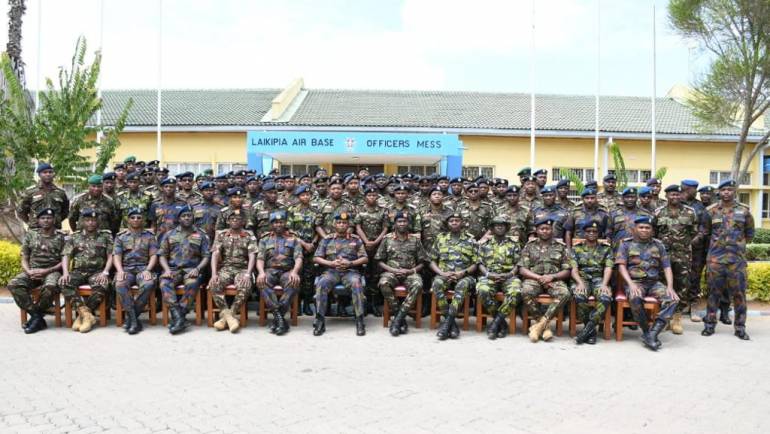 JOINT COMMAND AND STAFF COLLEGE VISIT TO NANYUKI REGION FORMATIONS