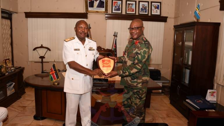 MALAWI DEFENCE FORCES VISITS THE KENYA NAVY