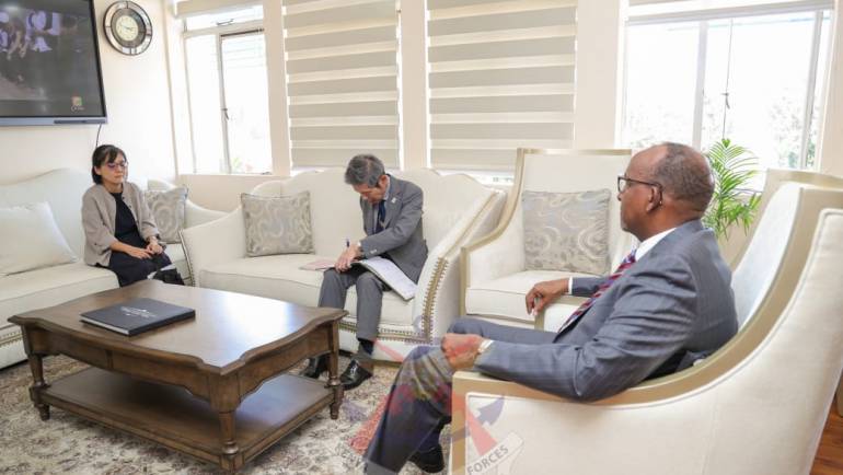 CS DUALE HOSTS JAPANESE AMBASSADOR