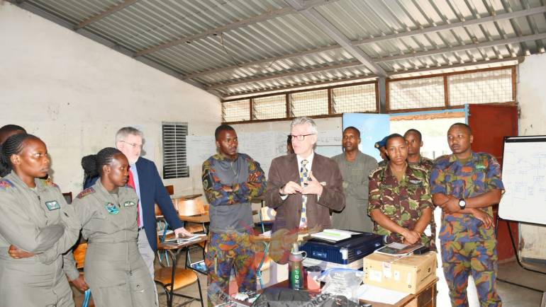 KENYA AIR FORCE AND USA JOINT SPECIAL OPERATIONS UNIVERSITY CONDUCT COMBINED JOINT AIR FIREPOWER INTEGRATION COURSE (C-JFIC) AT MOI AIR BAS