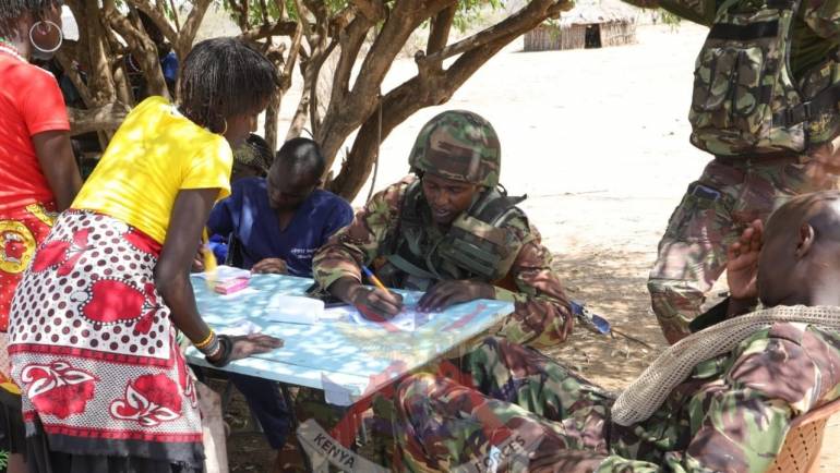 MEDICAL RELIEF FOR RESIDENTS IN BARINGO COUNTY
