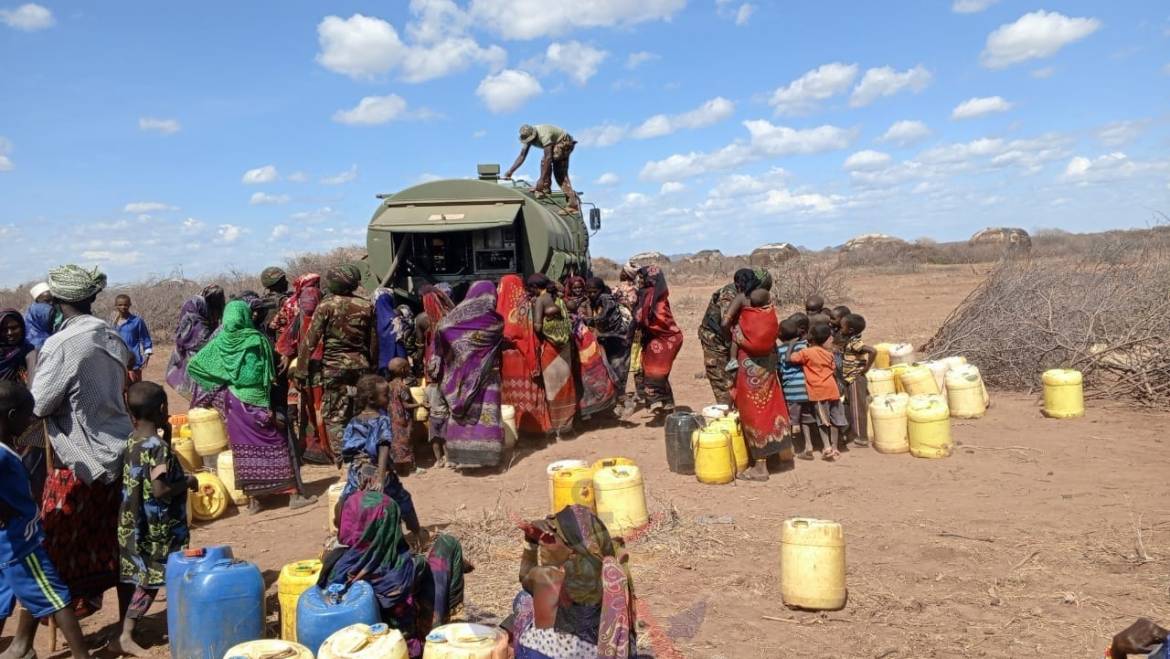 KDF COMMUNITY ENGAGEMENT AT YAA GALBO, MARSABIT COUNTY