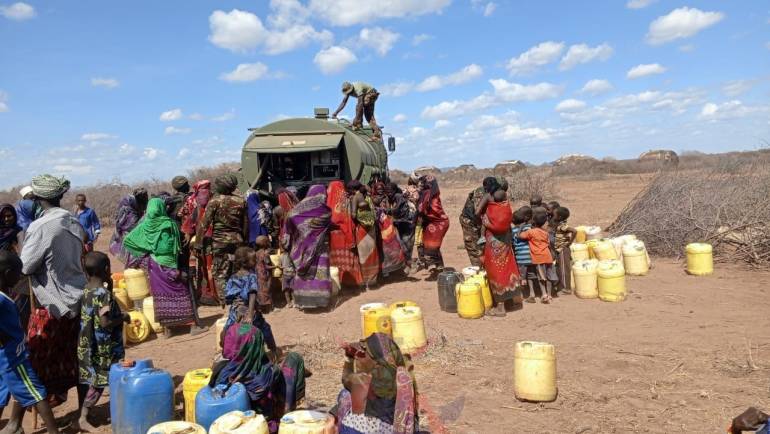 KDF COMMUNITY ENGAGEMENT AT YAA GALBO, MARSABIT COUNTY
