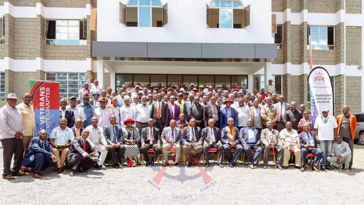 OFFICIAL LAUNCH OF THE KITUI COUNTY MILITARY VETERANS CHAPTER