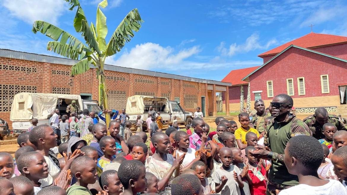 KENYA QUICK REACTION FORCE BOOSTS MORALE AT MBAU CHILDREN’S HOME WITH DONATION DRIVE