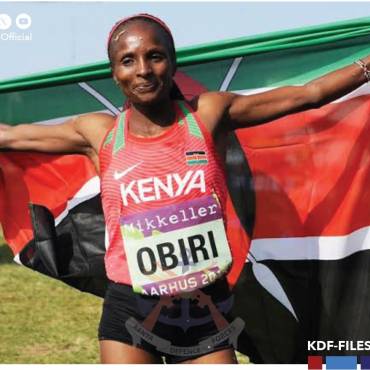 WO2 HELLEN OBIRI DEFENDS BOSTON MARATHON TITLE