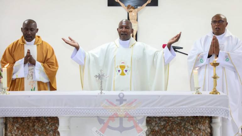 ROMAN CATHOLIC CHURCH HOLDS PMC MASS AT ST. PETER AND PAUL CATHEDRAL