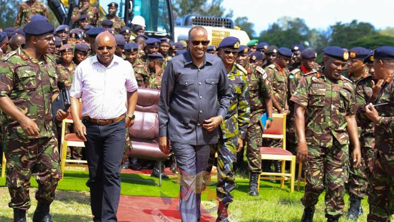 CS ADEN DUALE LEADS GROUNDBREAKING CEREMONY FOR KDF PPP HOUSING PROJECT