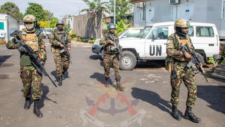 BASE DEFENCE PLATOON DEMONSTRATES