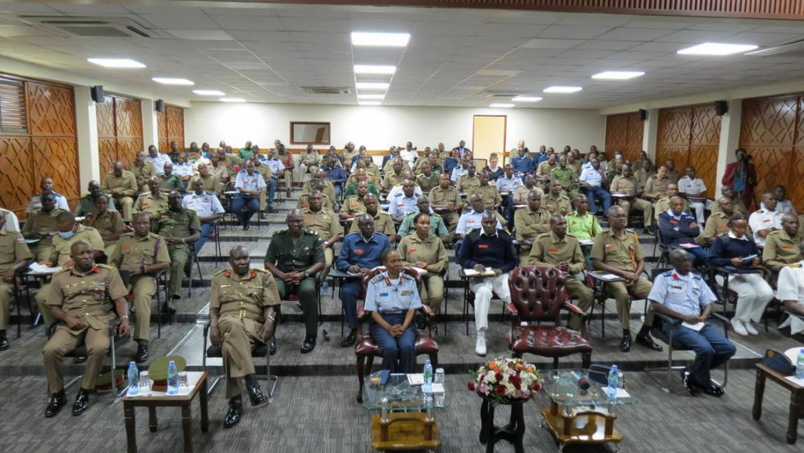 COMMANDER KENYA AIR FORCE LECTURE OF OPPORTUNITY TO JOINT COMMAND AND STAFF COLLEGE, KAREN