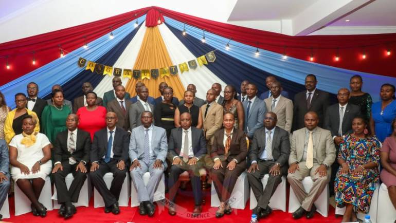 DEFENCE COLLEGE OF HEALTH SCIENCE HOLDS A CANDLE LIGHTING AND GRADUATION CEREMONY