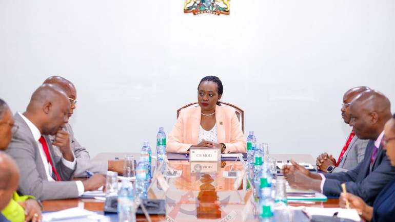 CS TUYA HOLDS INTRODUCTORY MEETING WITH MOD DEPARTMENTAL HEADS