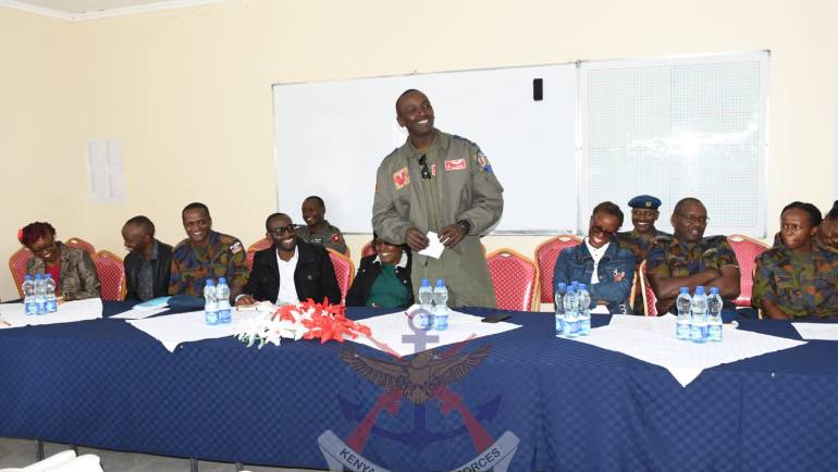LAIKIPIA AIR BASE COMPREHENSIVE SCHOOL HOSTS MENTORSHIP PROGRAM