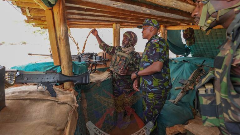 CDF VISITS KDF SOLDIERS IN MOYALE AND ELWAK